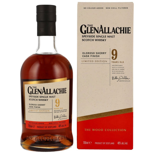 GlenAllachie 9 Jahre The Wood Collection Oloroso Sherry
