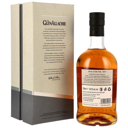 Glenallachie 14 ans 2010/2025 Fût de Bourbon n° 2471 56,3 % 0,7 l
