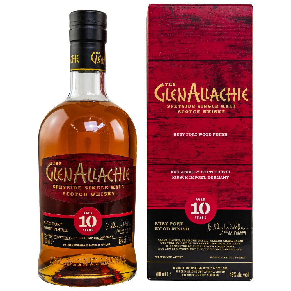 Glenallachie 10 Jahre Ruby Port Wood Finish Germany Exclusive
