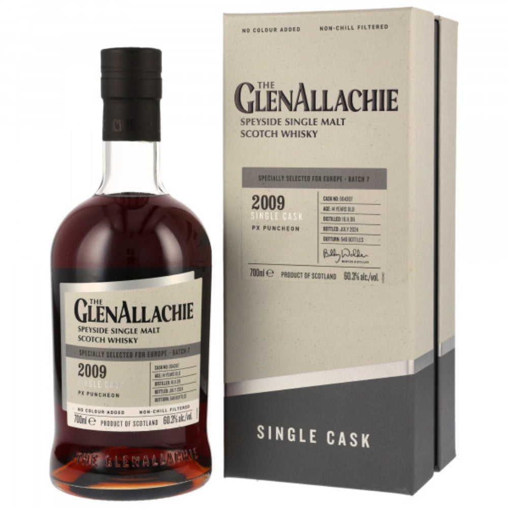 Poncheon GlenAllachie 14 years Single Cask PX Puncheon |Deliawhisky.de ...