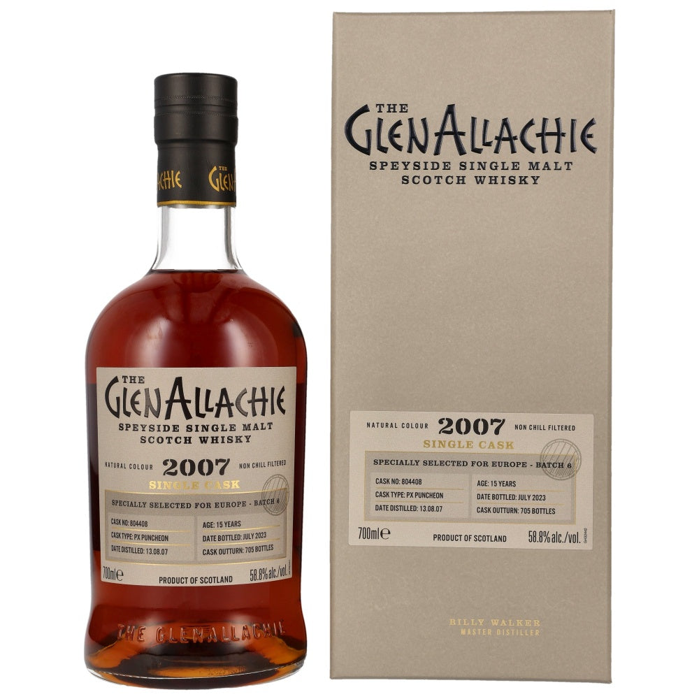 Glenallachie 15 Jahre Single Cask for Europe