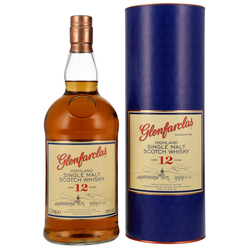 Glenfarclas 12 Jahre 43% 1l