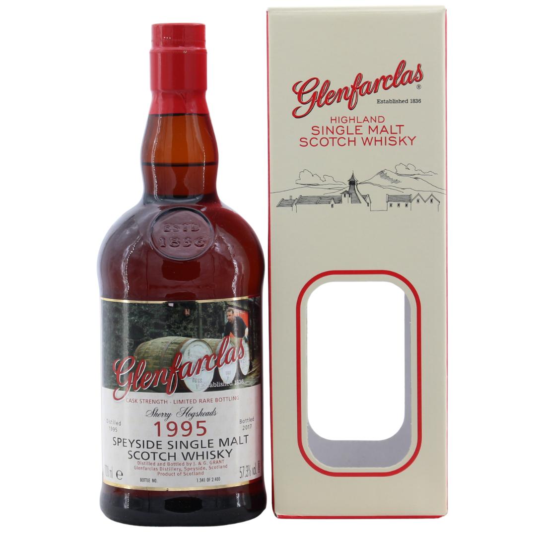 ひさささん専用　Glenfarclas 1995年ビンテージウイスキー Glenfarclas 1995/2017 Cask Strength Limited Rare Bottling