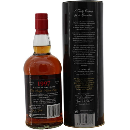 Glenfarclas Cask Strength Premium Edition Back