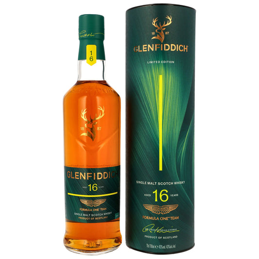 Glenfiddich 16 Jahre F1 Team ed. 2 Front