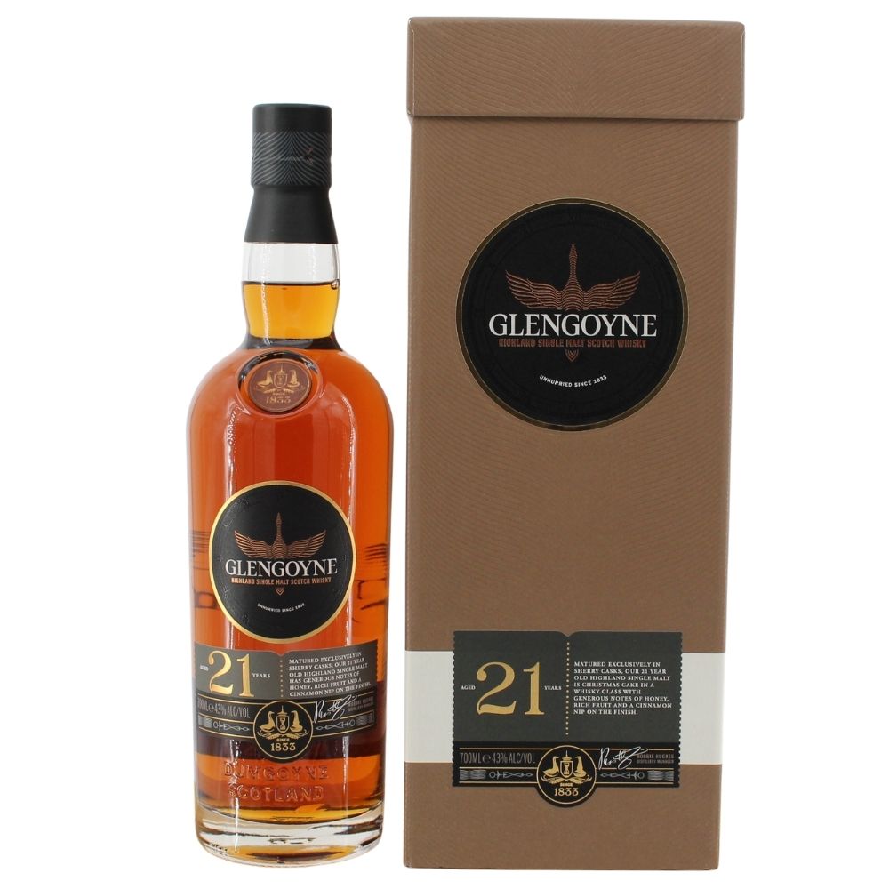 Glengoyne 21 Jahre Sherry Front