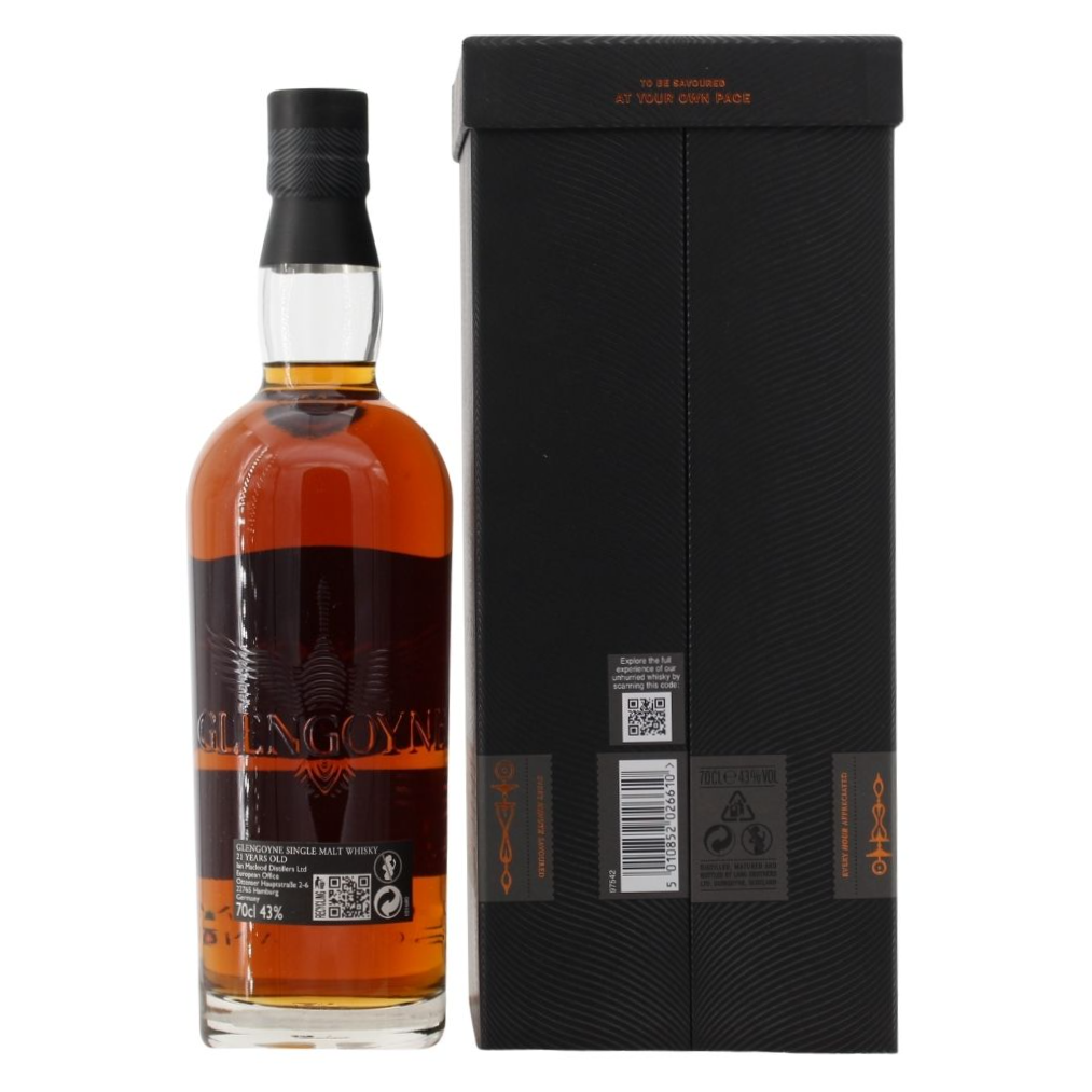 Glengoyne_21y_Back
