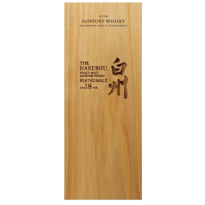 Hakushu 18 Years Single Malt Whiskey Peated Malt 48% 0.7l