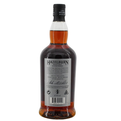 Hazelburn 7 Jahre 2018 2026 Back