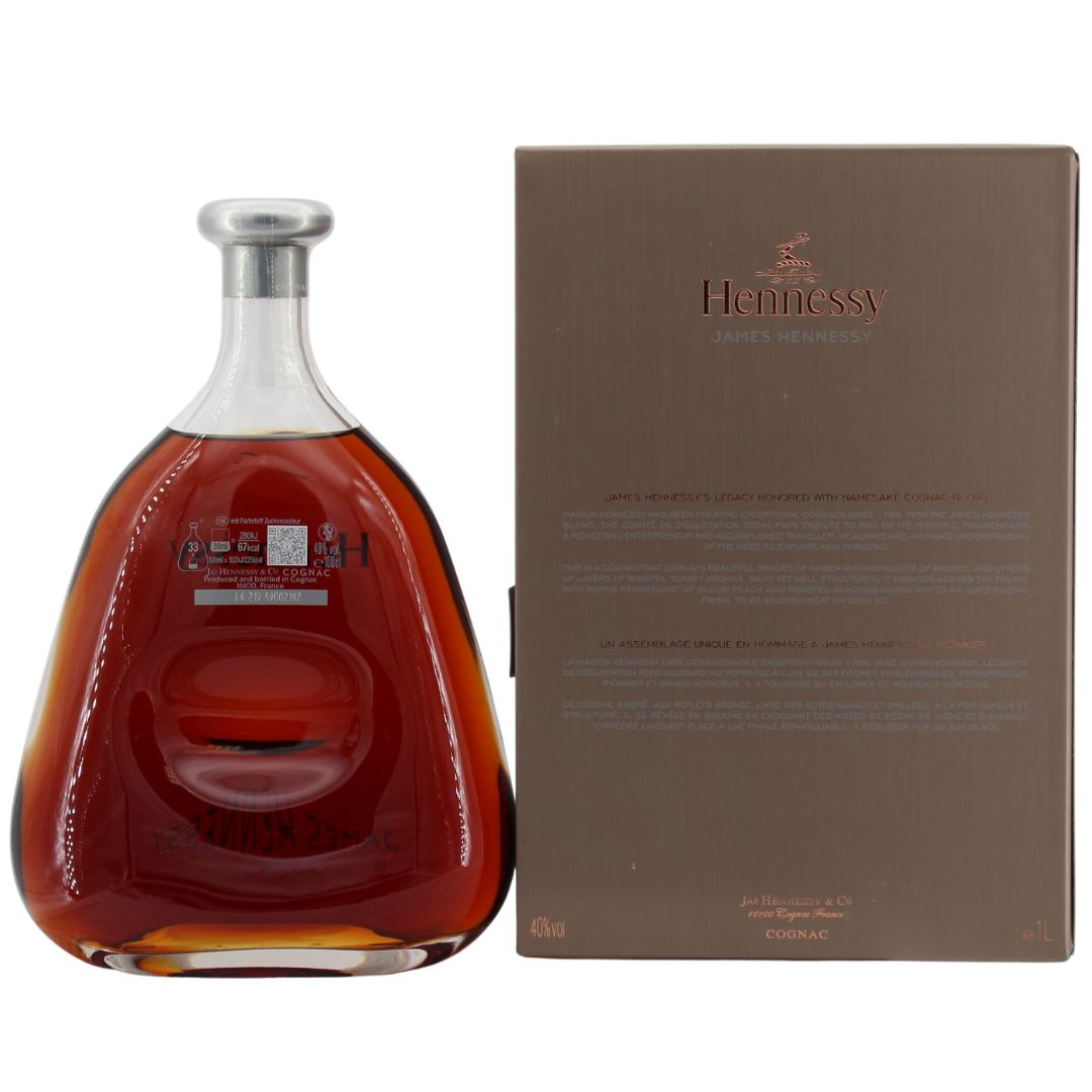 Hennessy James Hennessy Cognac 40% 1.0l | deliawhisky.de