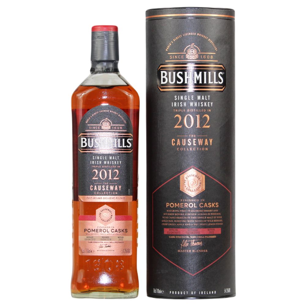 Bushmills 2012/2022 The Causeway Collection 