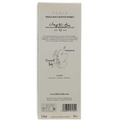 Inchgower 12 2010/2022 Years Fable Whisky Chapter 10 Labyrinth Cask #808336 57.6% 0.7l