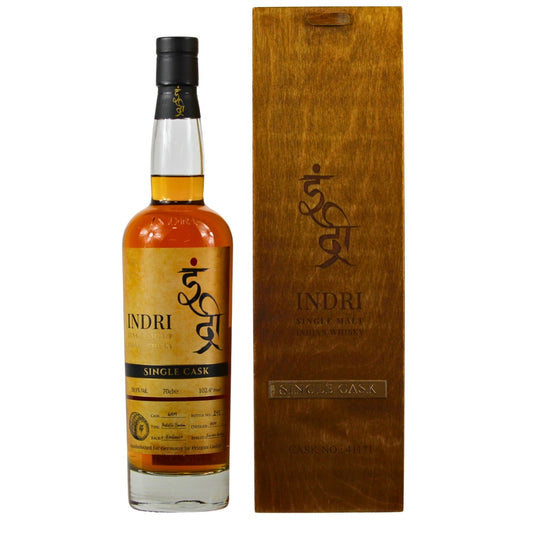 Indri Single Cask Peated Ex-Bourbon 