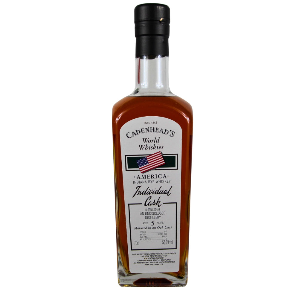 Whiskey Rye Indiana Indiana Rye Whiskey 5 Jahre Cadenhead's |Deliawhisky.de – deliawhisky.de