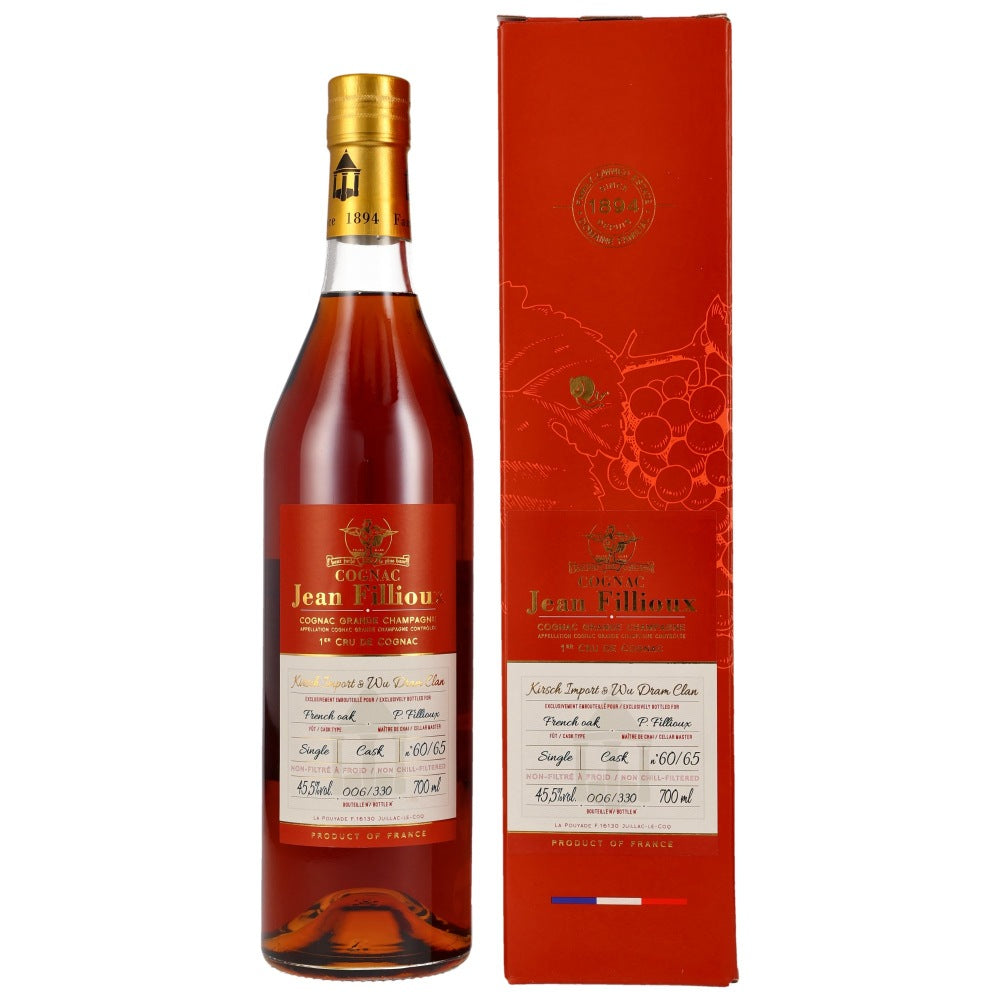 Jean Fillioux Cognac Lot 60/65 Kirsch Import & Wu Dram Clan