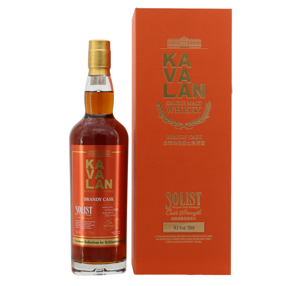 Kavalan 8 Year Old 2017/2025 Solist Brandy Single Cask Strength