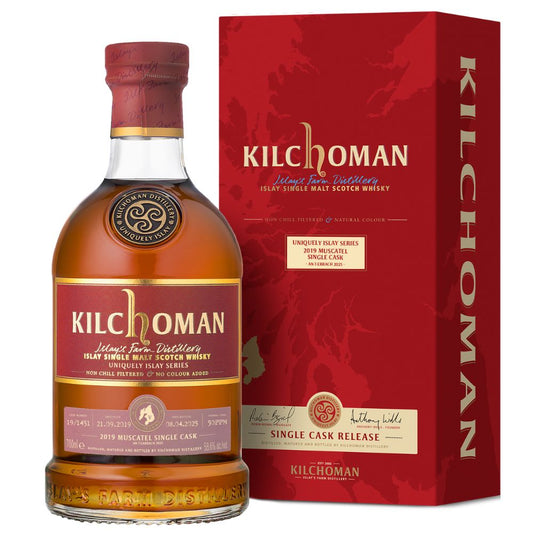 Kilchoman Muscatel Cask 2019 Uniquely Islay Series AN T-EARRACH 2025 58,6% 0,7l