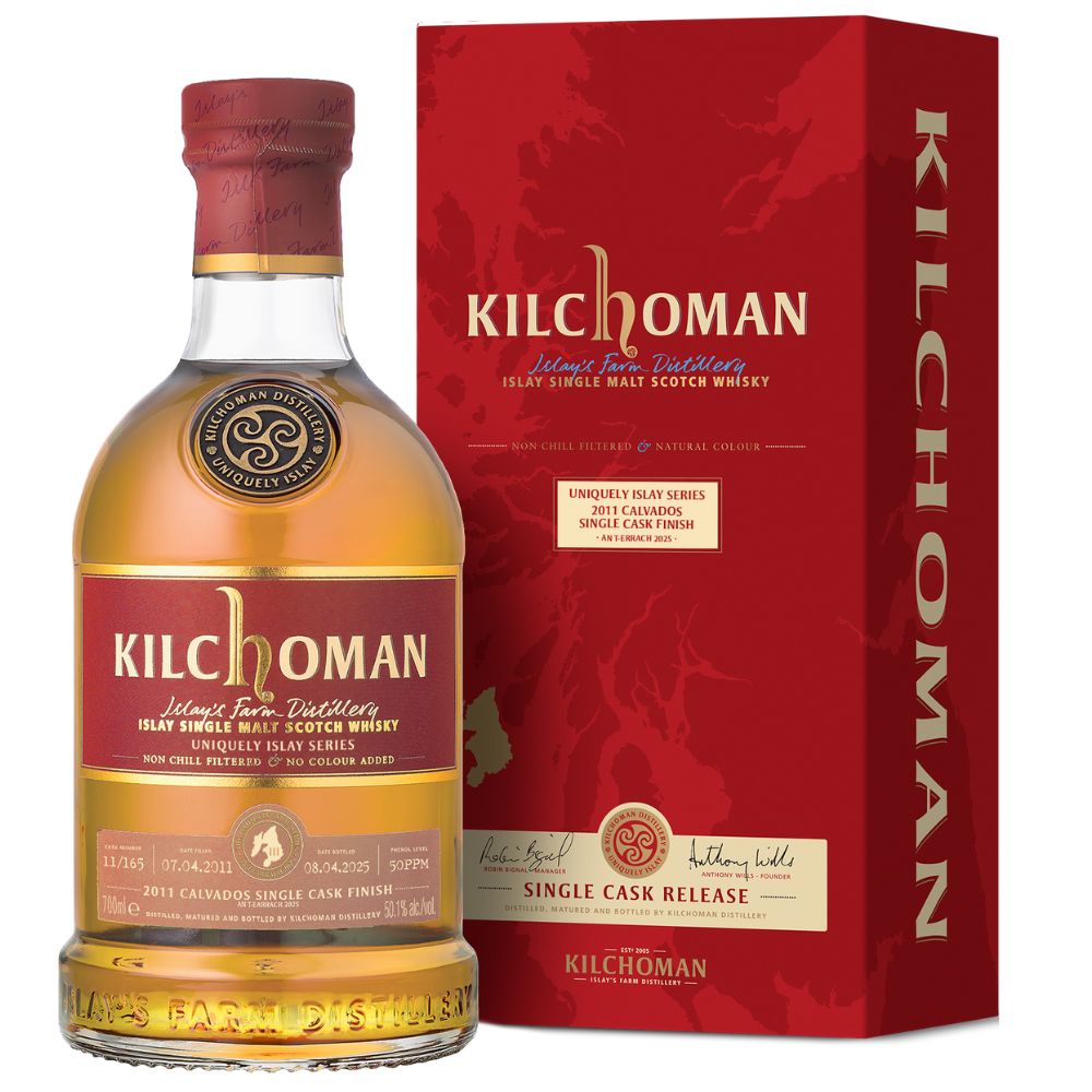 Kilchoman Calvados Cask Finish 2011 Uniquely Islay Series AN T-EARRACH 2025 50,1% 0,7l
