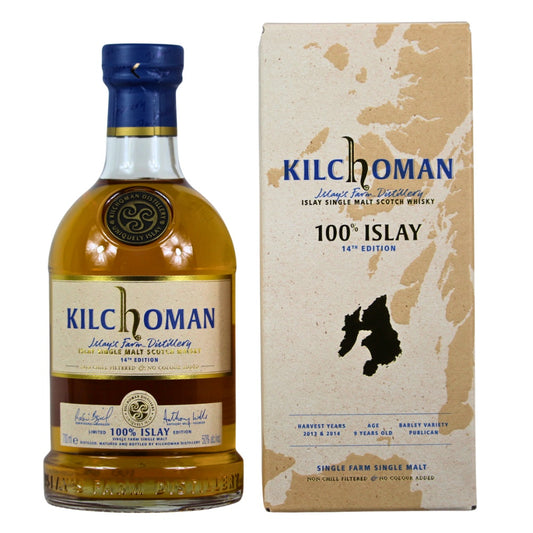 Kilchoman 100% Islay Limited Edition. 14