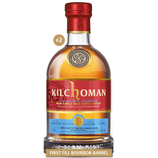 Kilchoman 2014/2024 1st Fill Bourbon 100% Islay Sister Cask 2 653/2014