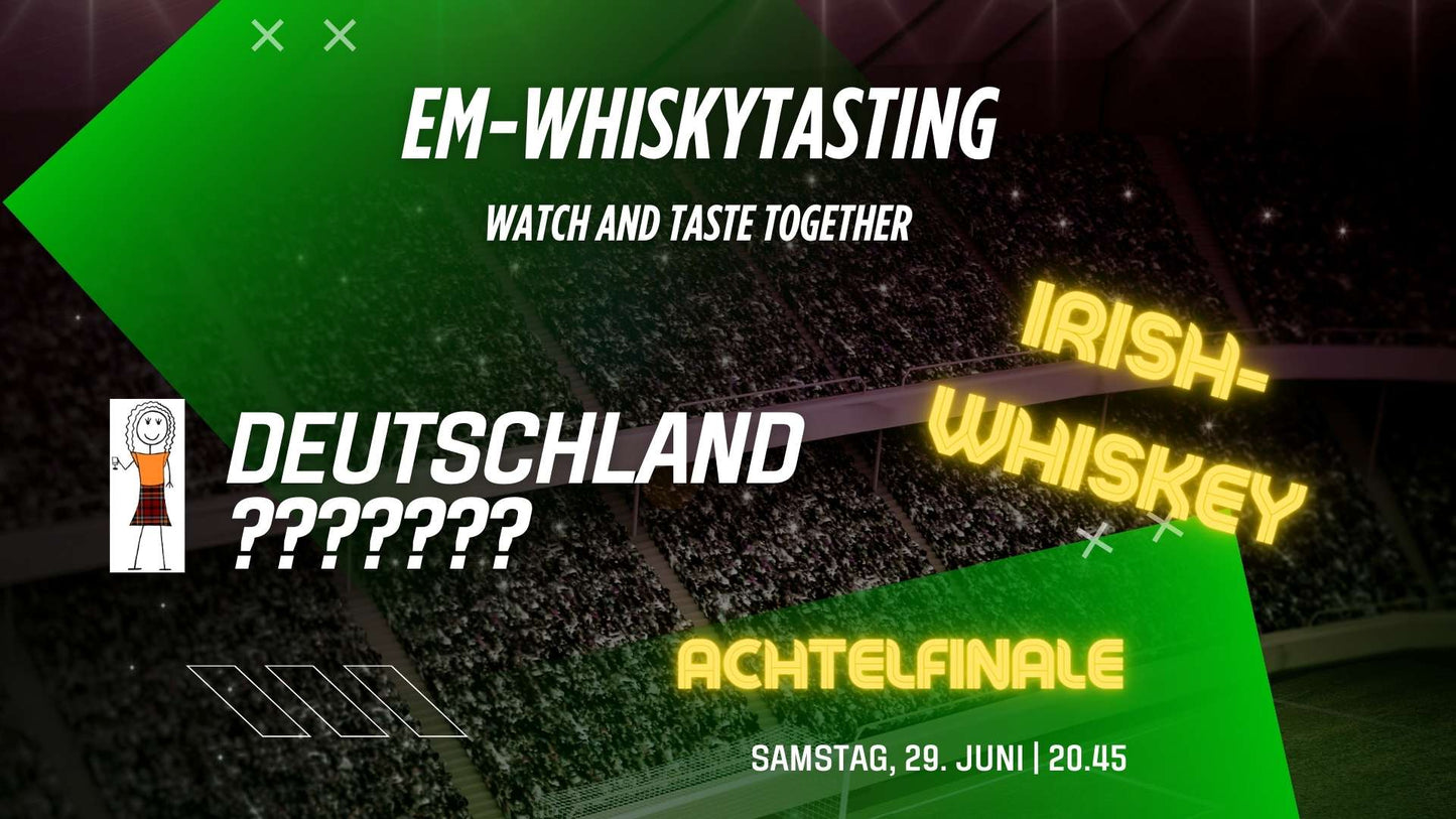 Football Tasting European Championship Round of 16 with Germany 6x2cl 29.6.24 8.45pm