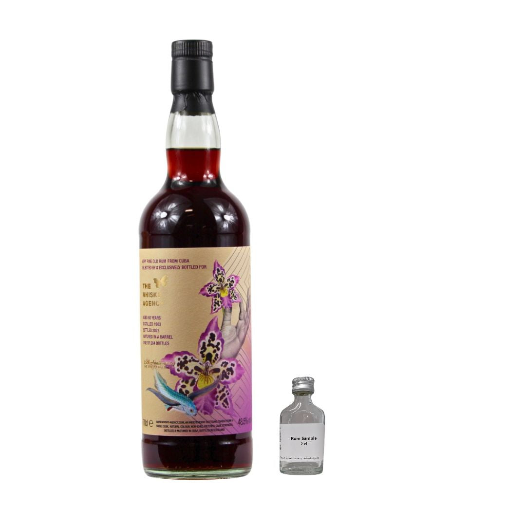 C. Rum 60 Jahre 1963/2023 The Whisky Agency 48,5% SAMPLE