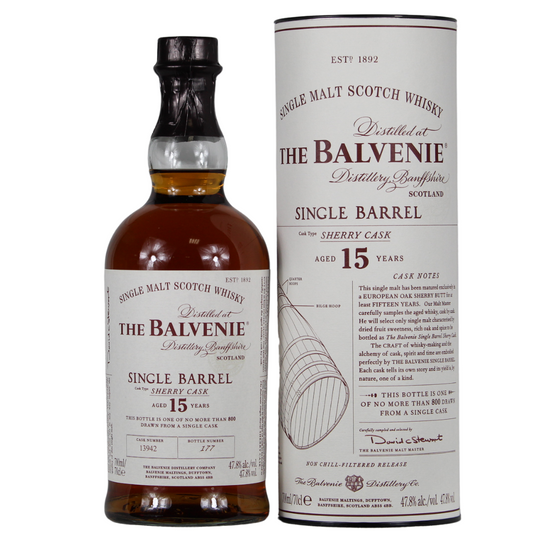 Balvenie 15 Jahre Single Barrel Sherry Cask 47,8% 0,7l