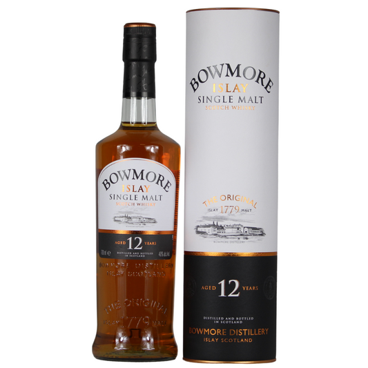 Bowmore 12 Jahre (alte Abfüllung in Tube) 40% 0,7l