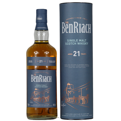 Benriach 21 Jahre Four Cask Matured (Bottled 2019) 46% 0,7l