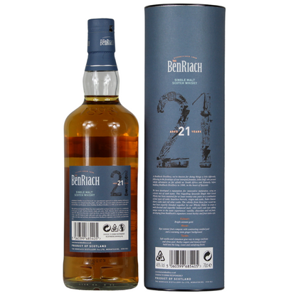 Benriach 21 Jahre Four Cask Matured (Bottled 2019) 46% 0,7l