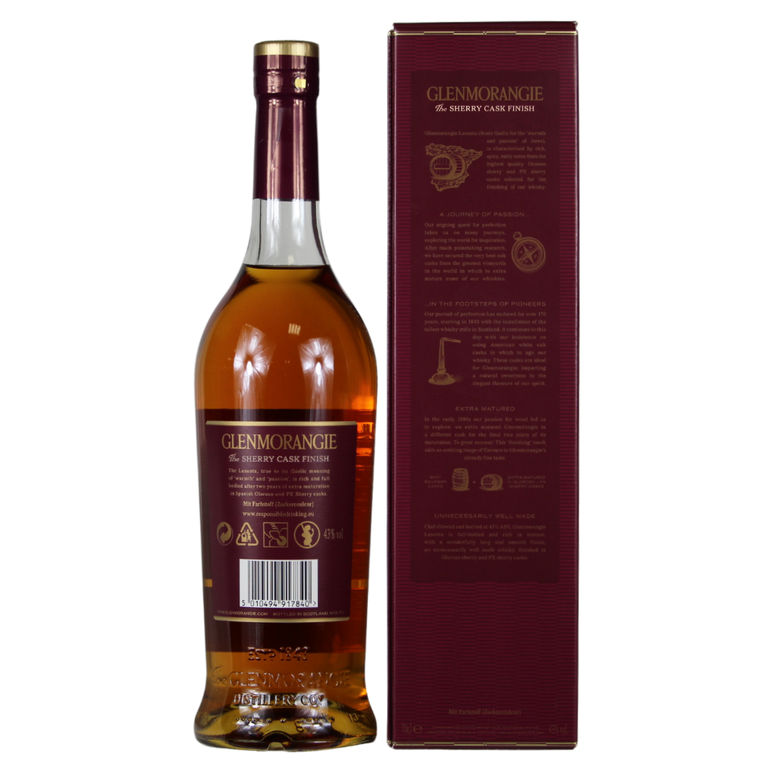 Glenmorangie 12 Jahre Lasanta (3rd Edition) 43% 0,7l