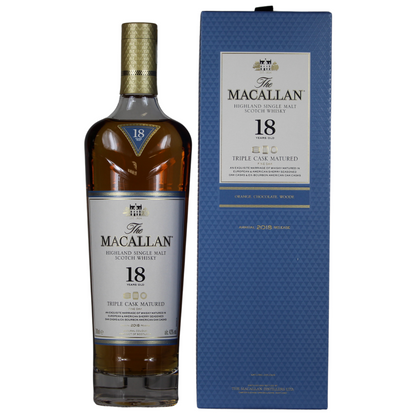 Macallan 18 Jahre Triple Cask Matured 2018 Release 43% 0,7l