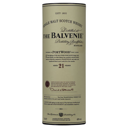 Balvenie 21 Jahre Portwood Finish 40% 0,7l