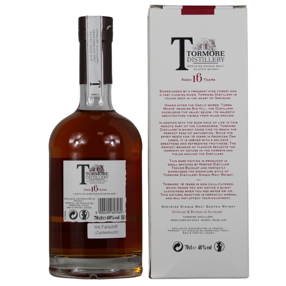 Tormore 16 Jahre Bottled 09/2014 Batch B1409 48% 0,7l