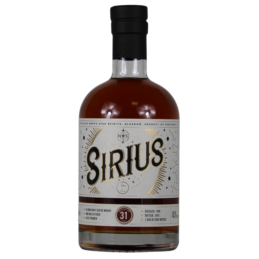 Sirius 31 Jahre Blended Malt Scotch Whisky North Star Spirits 43,1% 0,7l