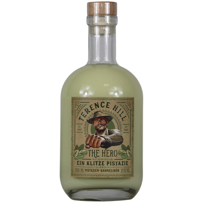 St.Kilian Terence Hill Likör The Hero Ein Klitze Pistazie 20% 0,7l