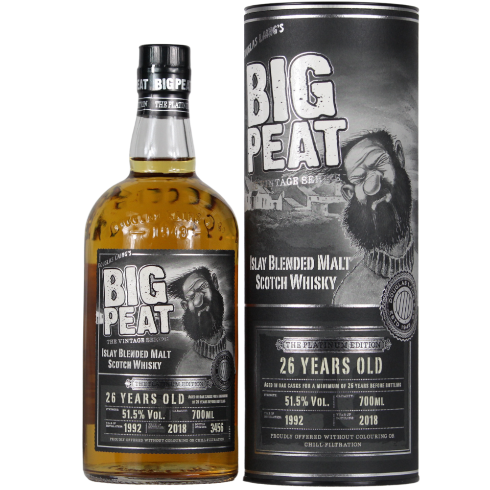 Big Peat 26 Jahre 1992/2018 The Platinum Edition 51,5% 0,7l