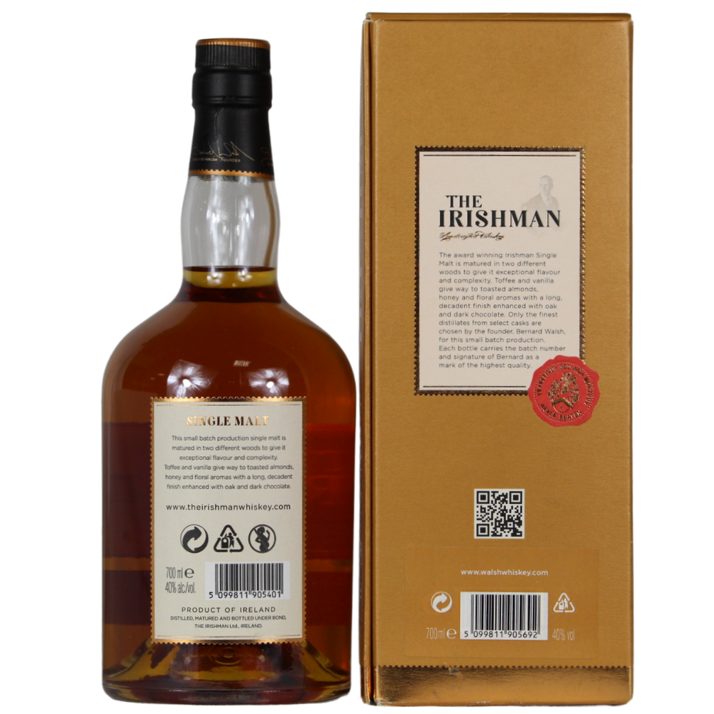 The Irishman (Bottled 2016) 40% 0,7l