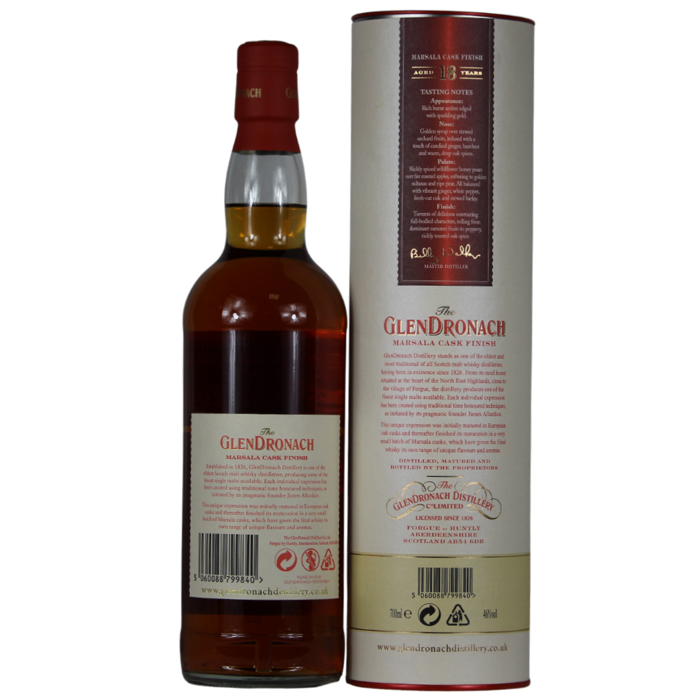 Glendronach 18 Jahre Marsala Finish 46% 0,7l
