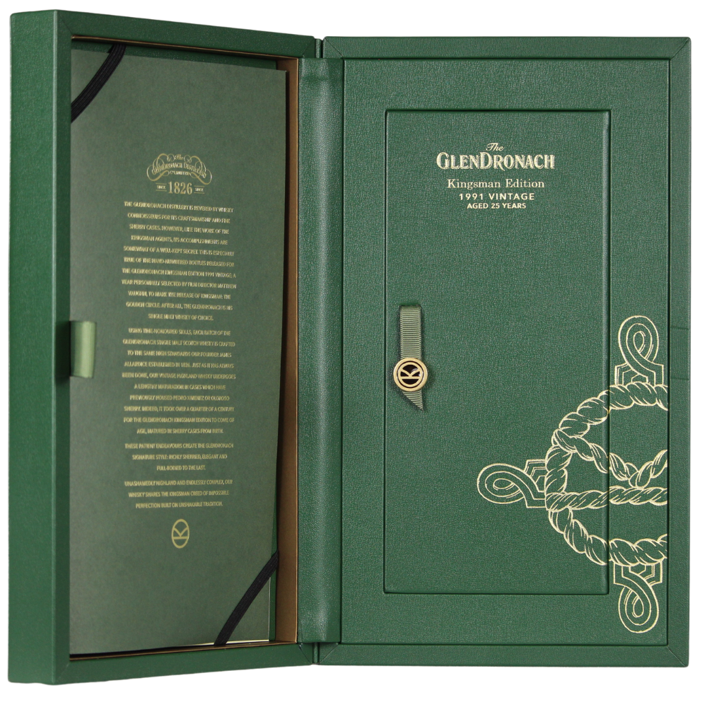 Glendronach 25 Jahre 1991 Vintage Kingsman Edition 48,2% 0,7l