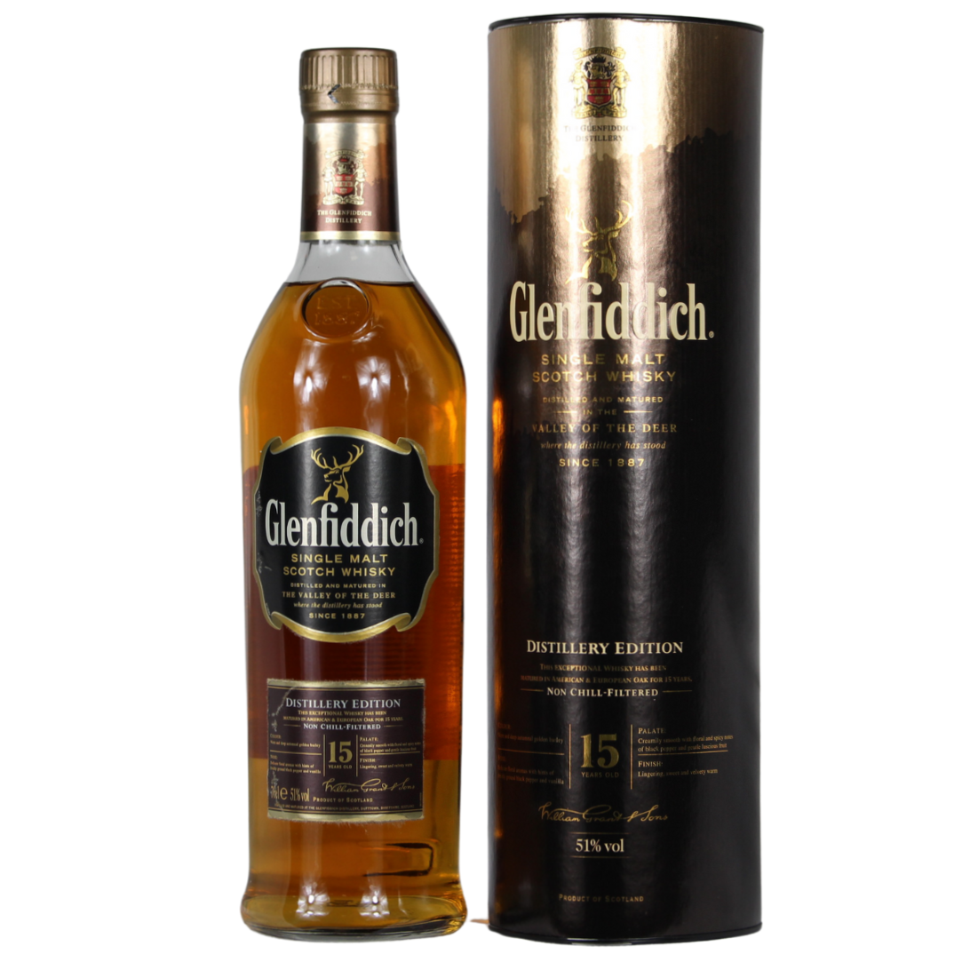 Glenfiddich 15 Years Distillery Edition 51% 0.7l |Deliawhisky.de