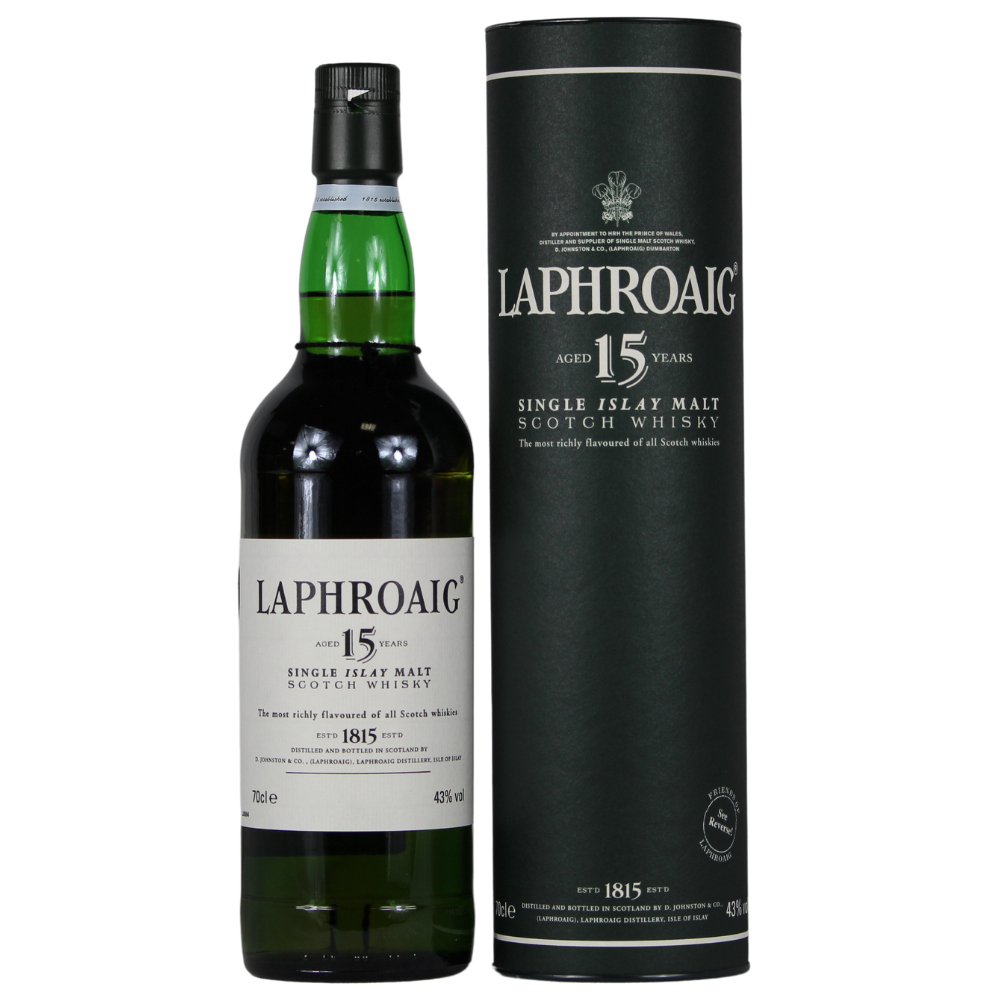 Laphroaig 15 Jahre (Bottled 2008) 43% 0,7l