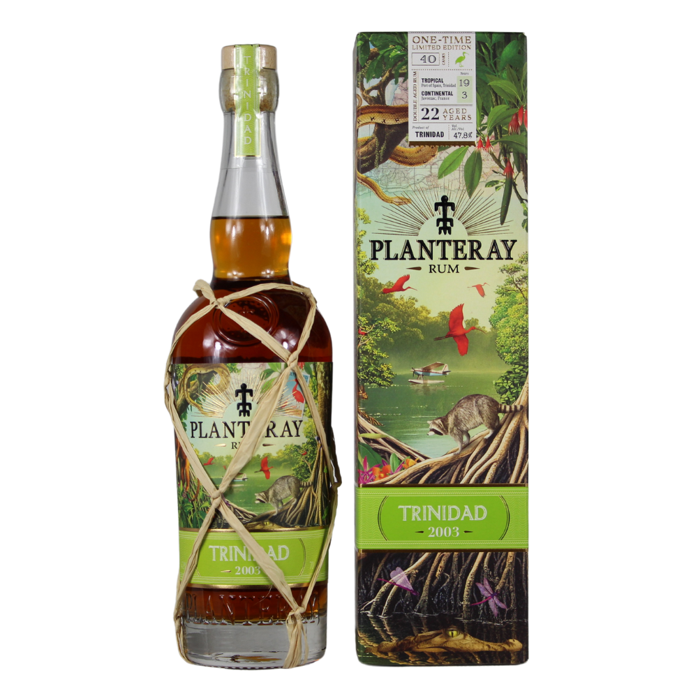 Planteray Rum Trinidad 22 Jahre 03/25 One Time limited Edition 47,8% 0,7l