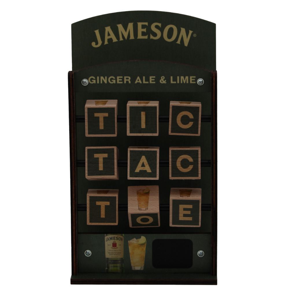 Jameson Tischaufsteller Tic Tac Toe