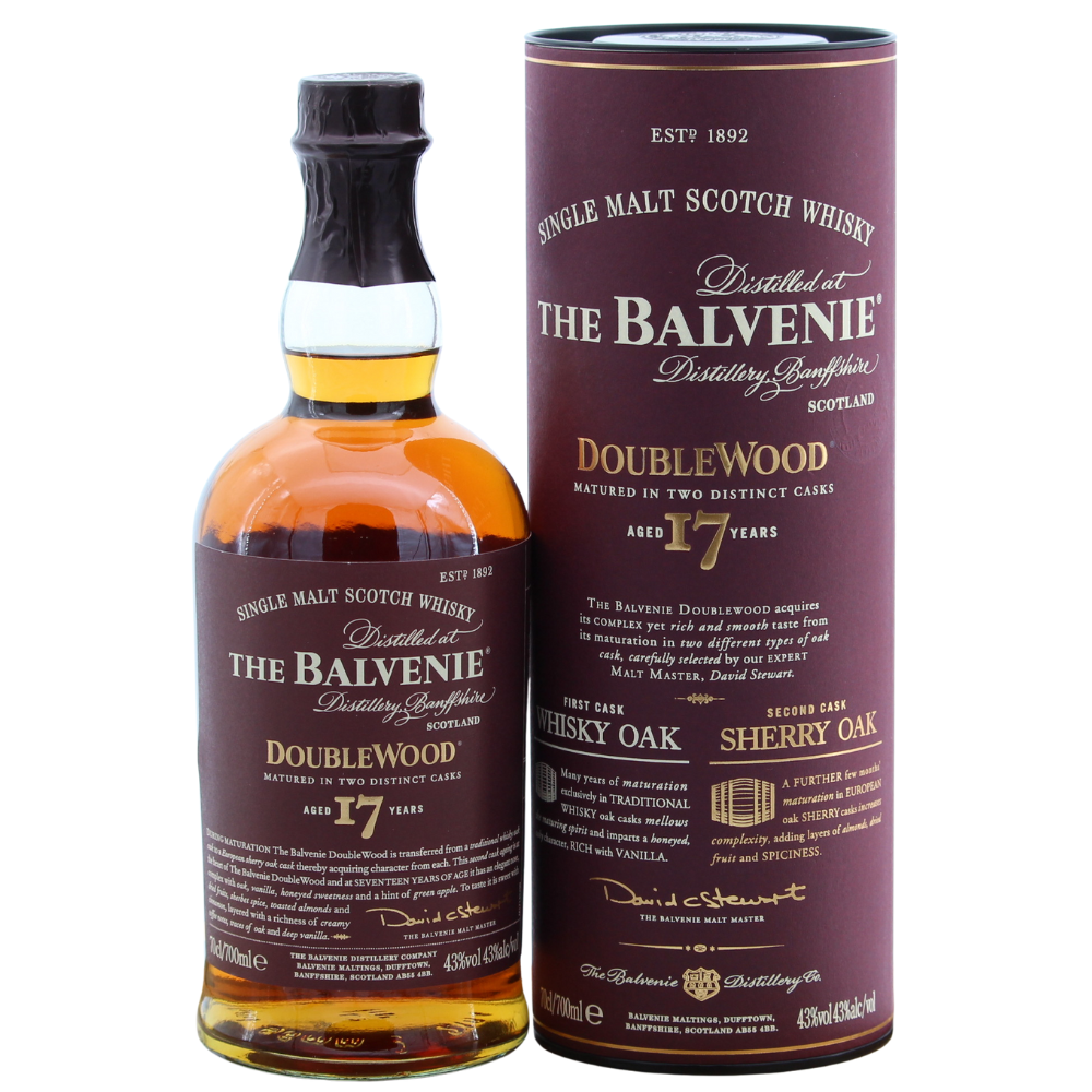 Balvenie 17 Jahre DoubleWood (Bottled 2013) 43% 0,7l