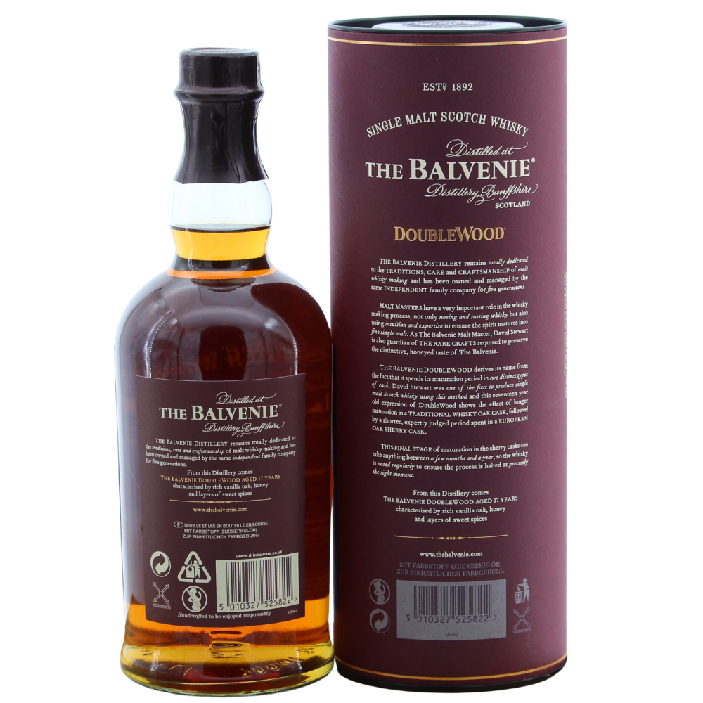 Balvenie 17 Jahre DoubleWood (Bottled 2013) 43% 0,7l