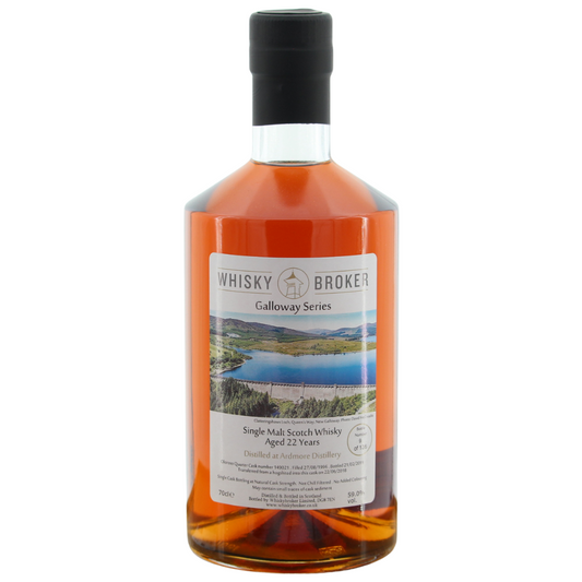 Ardmore 22 Jahre 1996/2019 Whisky Broker Galloway Series 59% 0,7l
