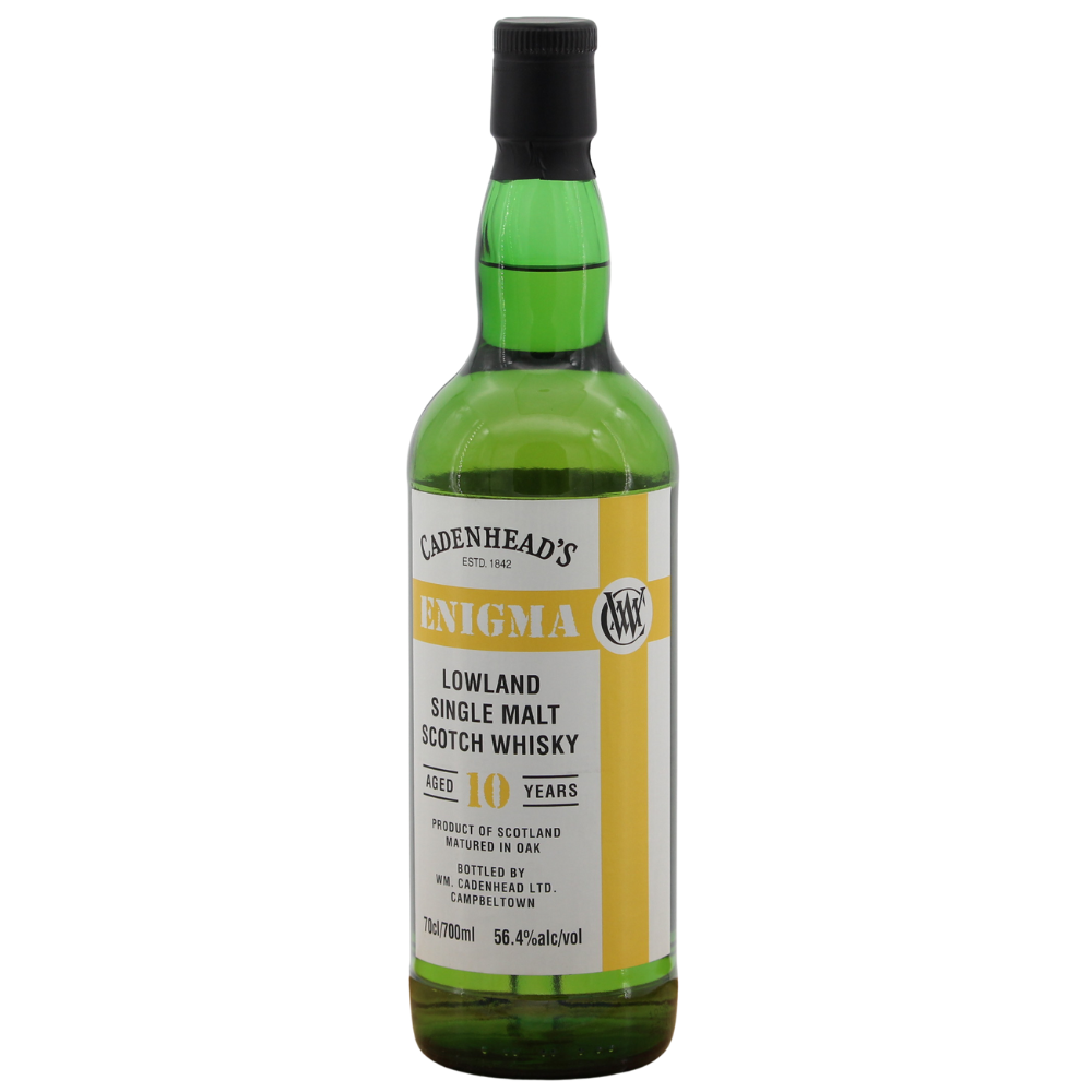 Cadenhead 10 Jahre Enigma LOW1A Lowland Single Malt 56,4% 0,7l