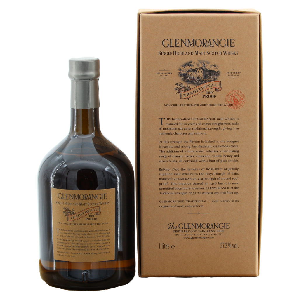 Glenmorangie Traditional 100 Proof (Bottled 2008) 57,2% 1,0l
