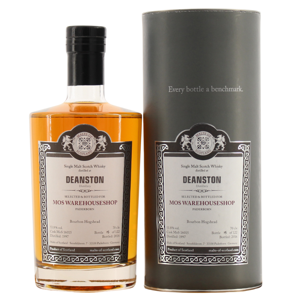 Deanston 1997/2016 Bottled For MOS Warehouseshop 53,8% 0,7l